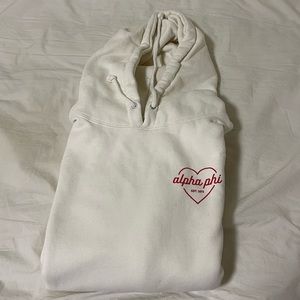 Alpha Phi Heart Health sweatshirt